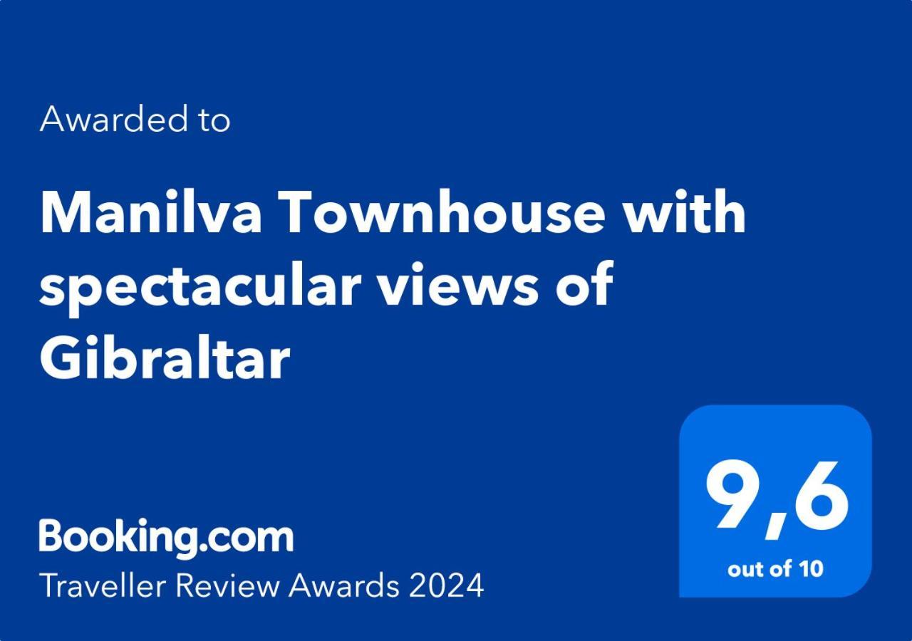 Manilva Townhouse With Spectacular Views Of Gibraltar Villa Eksteriør billede